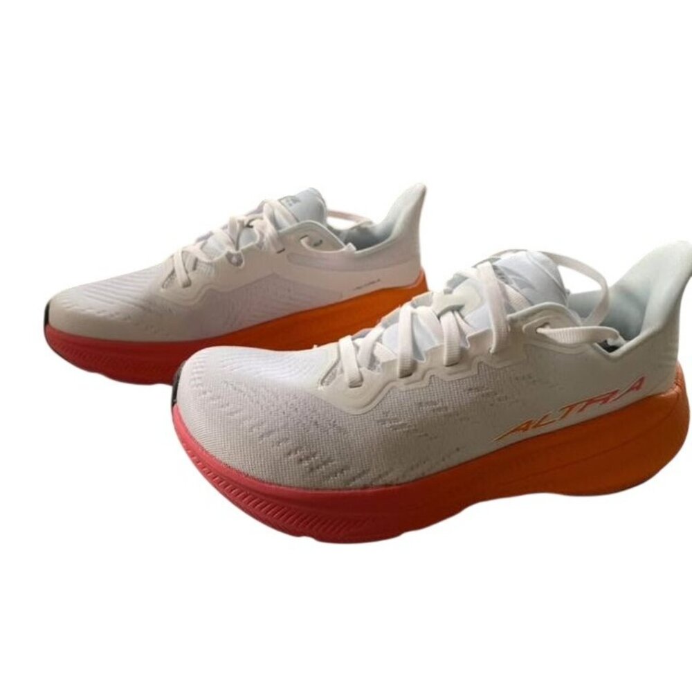 NIB Altra W Experience Flow 2 Running Sneakers Womens size US 6 White Pink Orang